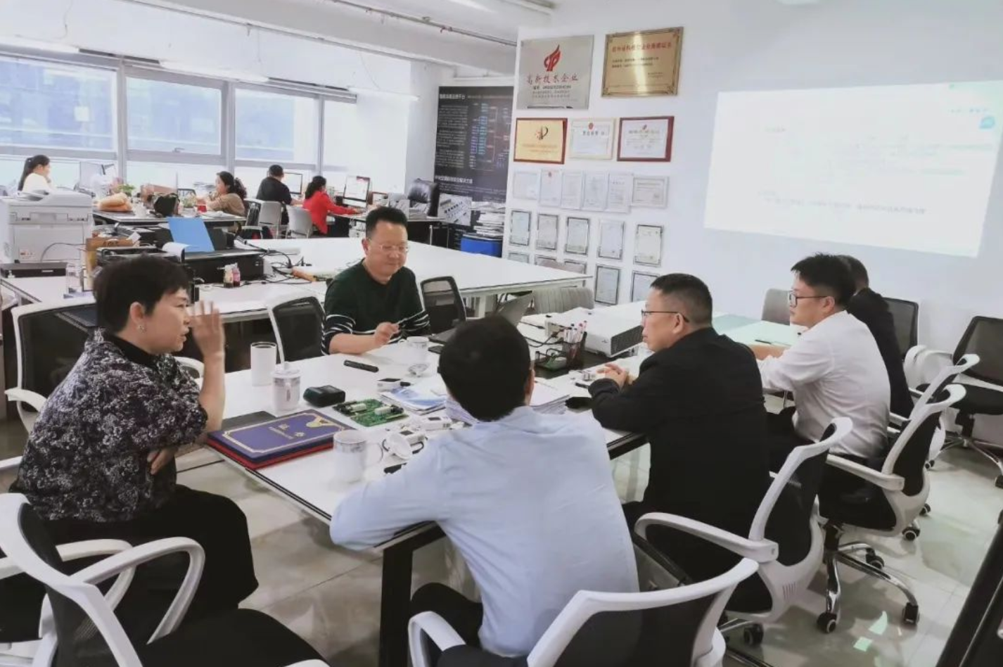 广西物产投资发展有限公司考察